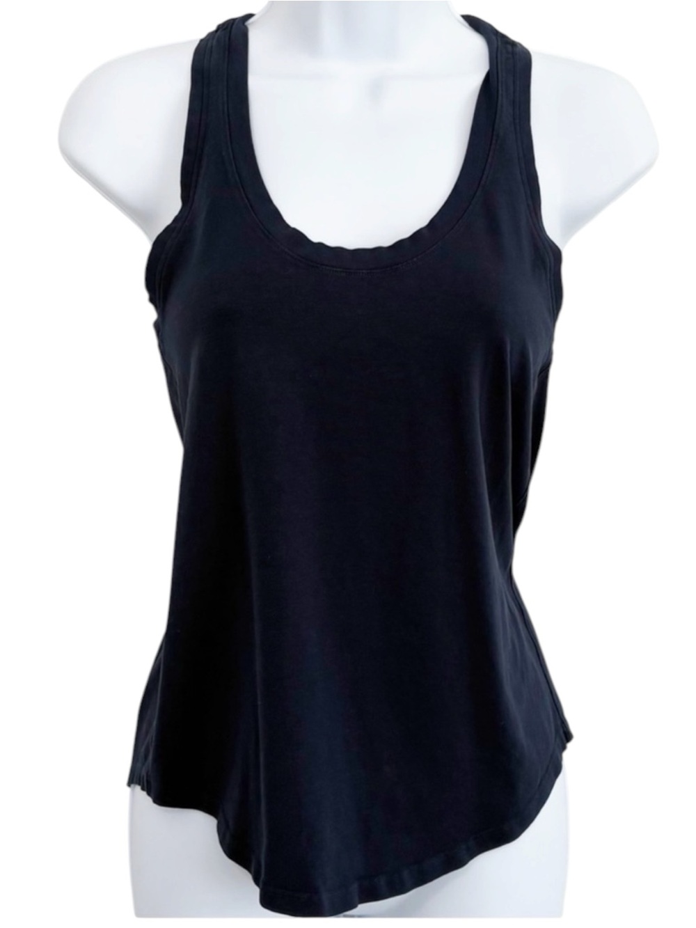 LULULEMON Love Tank Top Black Racerback Relaxed Fit Sleeveless Women’s Size 2